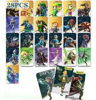 26 Mini Tarjetas Amiibo Zelda Nfc Nintendo Switch Oled