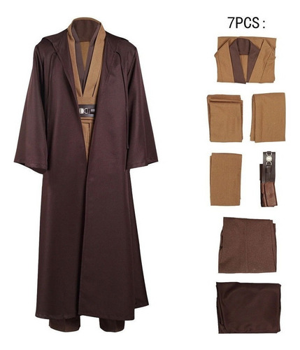 Star Wars De Obi-wan Kenobi De Cosplay Conjunto Completo 22