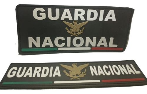 Gn-1 Juego De Insignias De Guardia Nacional Chaleco Negro