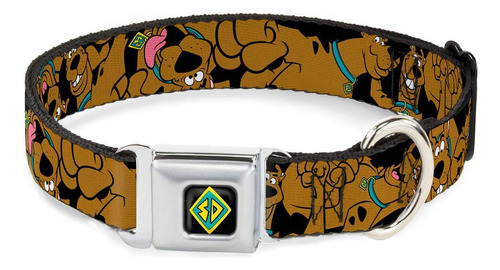 Collar De Perro Hebilla De Cinturón De Seguridad Scooby Doo
