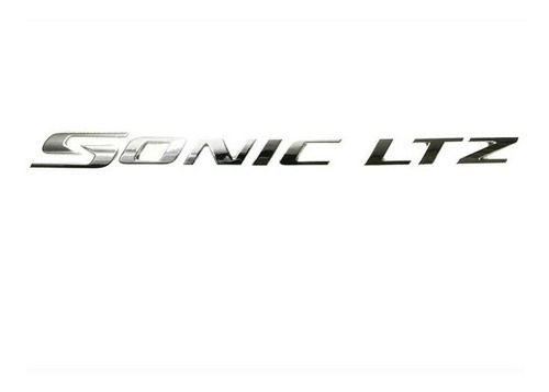 Emblema  Sonic Ltz  Tapa Trasera Original Chevrolet Sonic Ha