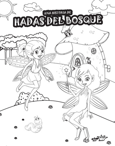 Libro Hadas Del Bosque. Col. Mega Set Para Leer Y Colorear