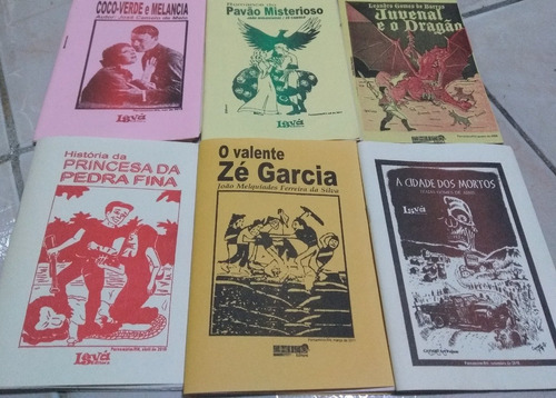  20 Folhetos  Clássicos De Literatura De Cordel