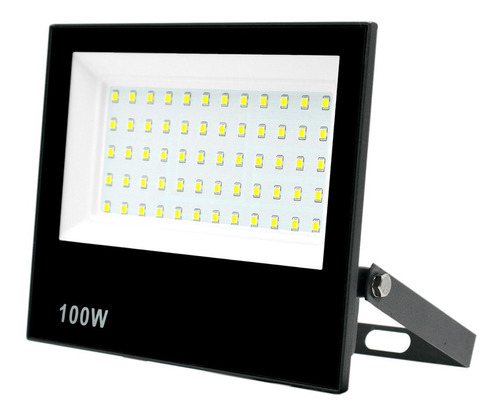 Refletor Led Lâmpada 100w Iluminação Potent Praça Rua Poste 