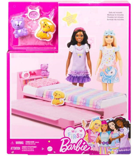 Mi Primera Barbie Set Hora De Dormir (no Incluye Muñecas)