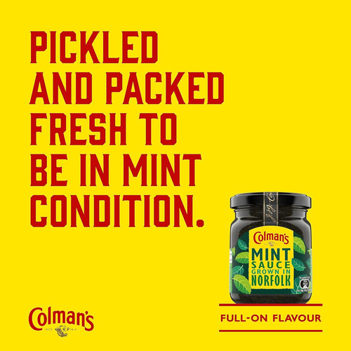 Salsa De Menta Original Colmans Importada Del Reino Unido