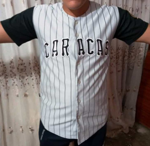 Imagen 2 de 6 de Camisetas Beisbol Gloriosos Leones Del Caracas