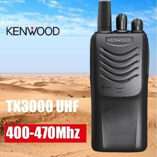 Radio Kenwood Tk3000 Uhf 400-480 1 Año De Garantía Ofertaa!!