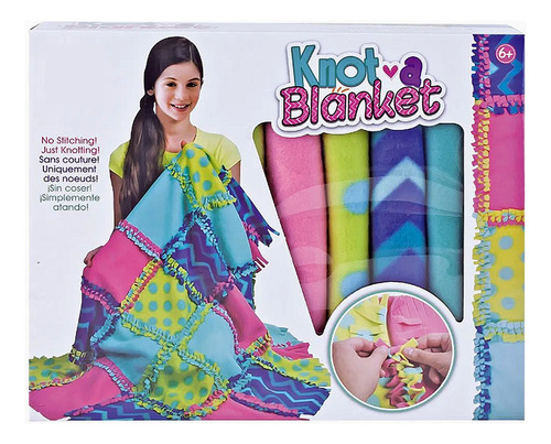 Kit Infantil De Manualidades Mantas De Fieltro Sin Costuras