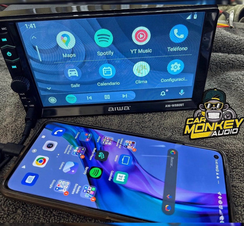 Radio Carplay/ Android Auto Aiwa Aw-880