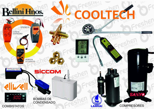 Adaptador De Bronce Refrigeracion 1/4 Fh A 5/16 Fm