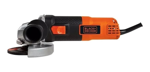 Imagen 1 de 5 de Esmeriladora angular Black+Decker G720 de 60 Hz color naranja 820 W 120 V + accesorios