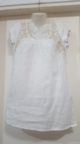 Vestido Zara Lino Platero 