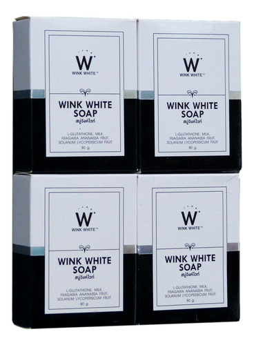 Wink White Soap Of Thailand (paquete De 4)