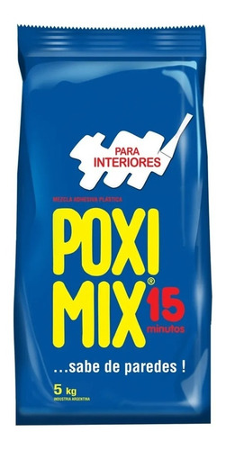 Imagen 1 de 9 de Poximix Interior Repara Grietas Blanco X 5 Kg