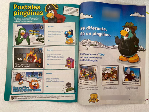 Revista Club Penguin #1 Disney 2012 Comic Posters Juegos Y A | MercadoLibre