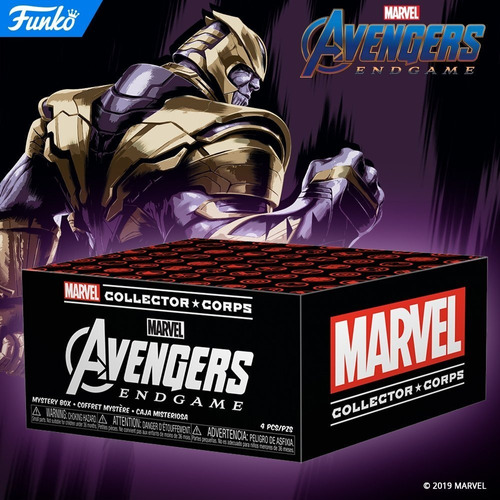 Funko Pop! Marvel: Ultimato End Game Box Collector
