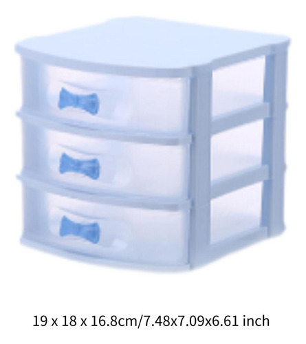 Mini Organizador De Cajones Para La Caja De Azul 3 Nivel
