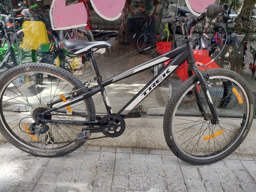 Bicicleta Trek Rodado 24 De Aluminio Usada Bicifan