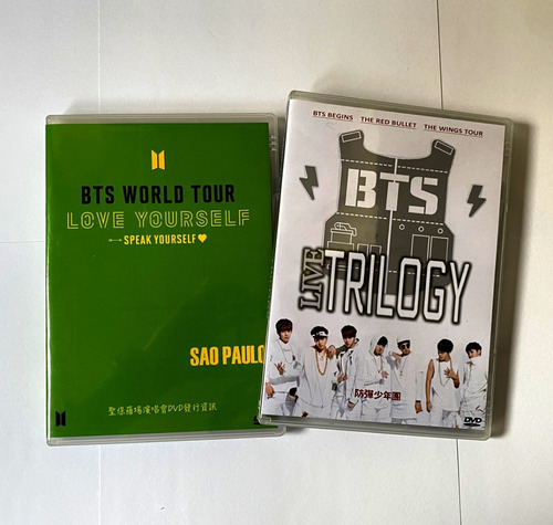 Dvd Bts Trilogy: Begins Red Bullet Wings + Bts Ly Sao Paulo