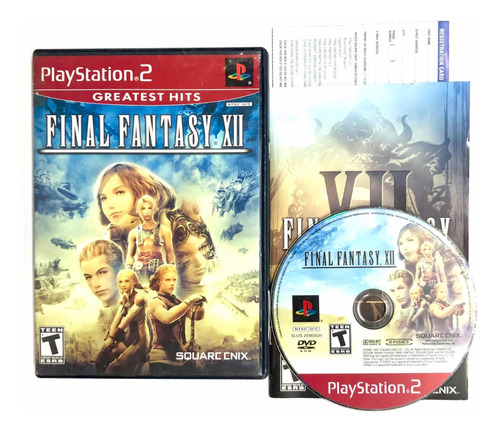 Final Fantasy Xii 12 - Juego Original Playstation 2 Ntsc