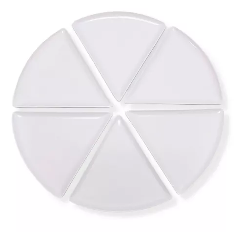 Plato para pizza melamina blanca (4008-1)