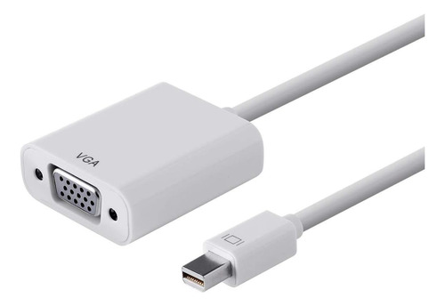 Adaptador Activo A Vga Displayport 1.2 Color Blanco