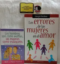 Comprar Autoayuda - Errores De Las Mujeres En El Amor - 2 Libros