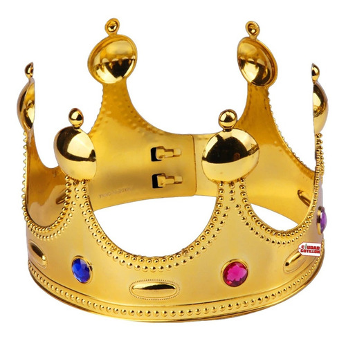 Corona Rey Reina Vincha Disfraz Princesa - Ciudad Cotillon