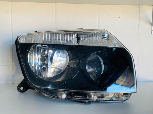 Farol Renault Duster 2011 2012 À 2015 Máscara Negra Original