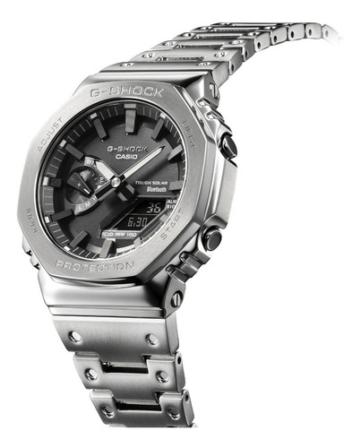 Imagen 3 de 10 de Reloj Casio G-shock Youth Metal Gm-b2100d-1acr