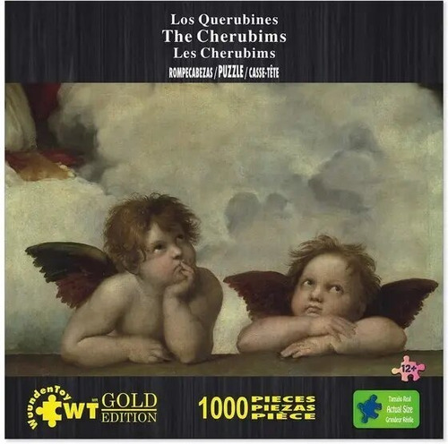 Rompecabezas Los Querubines Wuundentoy Gold Edition 1000 Pzs