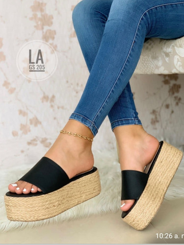 Imagen 3 de 10 de Sandalias Suela De Yute Para Damas. Moda Colombiana