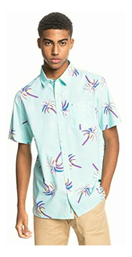 Quiksilver Royal Palms Manga Corta Para Hombre