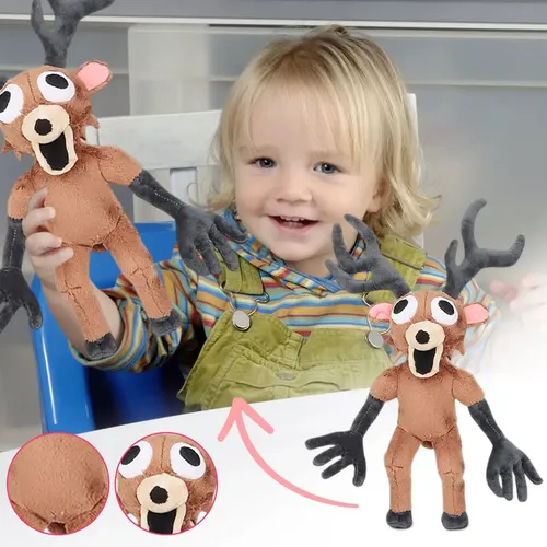 Ajuanbazha Peluche 99 Noches en el Bosque, 99 Nights In The Forest - Juguete de Peluche de Villano de Ciervo del Juego, Juguete Suave para Niños y Adultos (A Ajuanbazha Peluche 99 Noches en el Bosque, 99 Nights In The Forest - Juguete de Peluche de Villano de Ciervo del Juego, Juguete Suave para Niños y Adultos (A