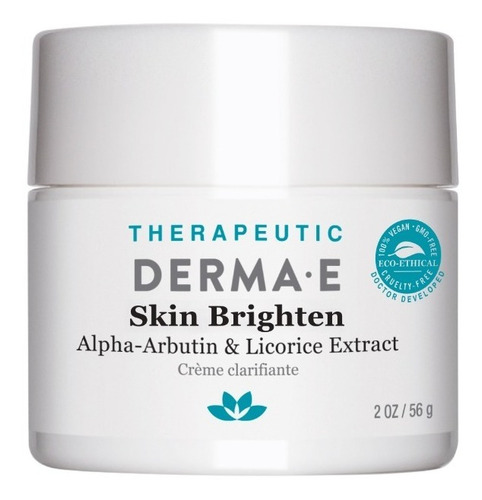 Imagen 3 de 4 de Derma E Blanqueador Terapéutico De La Piel 56g