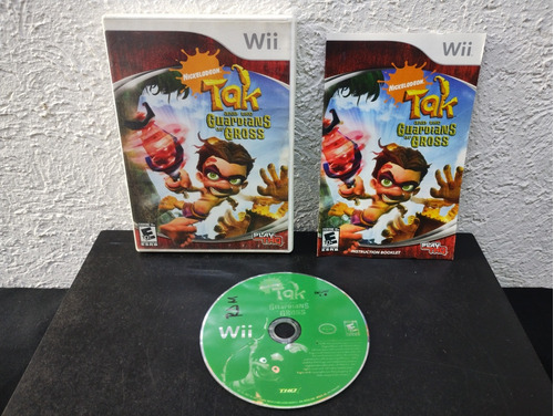 Tak And The Guardians Off Gross Nickelodeon Nintendo Wii 
