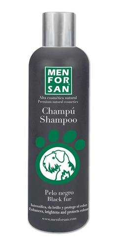 Shampoo Perro Pelo Negro Men For San 300ml