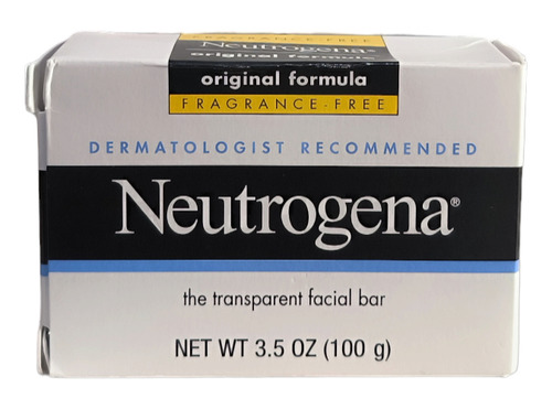 Jabón Neutrogena Facial En Barra 100 Gr. Importado Garantiza