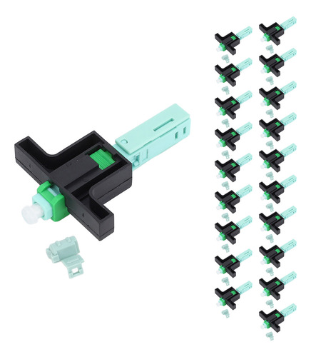 Kit De Conectores Rápidos De Fibra Óptica, 20 Unidades, Ftth