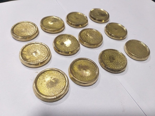 12 Fichas Monedas De Bronce Para Sapo Envío A Provincia