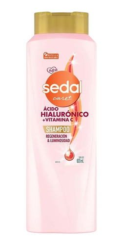 2 Pzs Sedal Shampoo Regeneracion Y Luminocidad 620ml