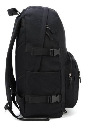 Mochila De Costas Juvenil Feminina Notebook Up4you 46597 Cor Preto Desenho do tecido Liso