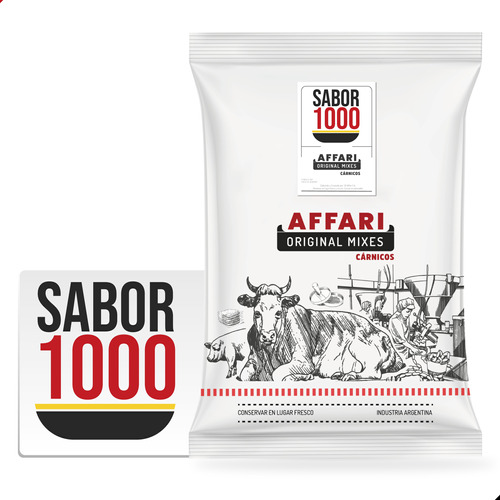 Condimento Para Milanesa Sabor1000 X 1kg Affari