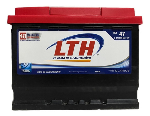 Bateria Acumulador Lth Modelo L-47-550