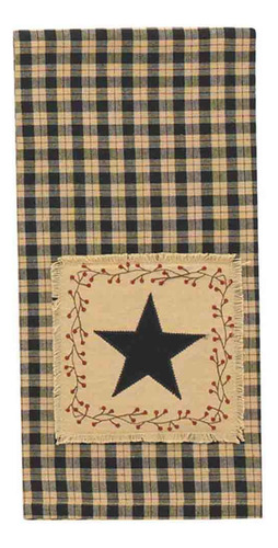 Park Designs Toalla Decorativa Star Patch