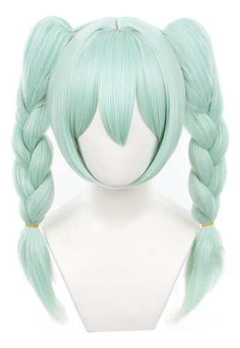Anime Vocaloid Miku Hatsune Cosplay Peluca Pelo Halloween