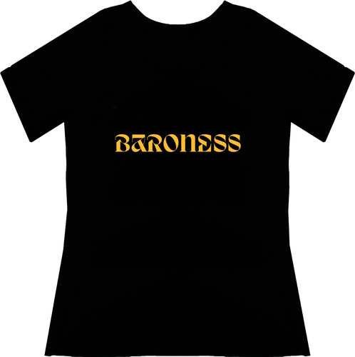 Blusa Baroness Rock Metal Dama Tv Camiseta Urbanoz