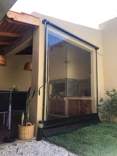 Toldo Vertical Cerramiento Pvc Transparente