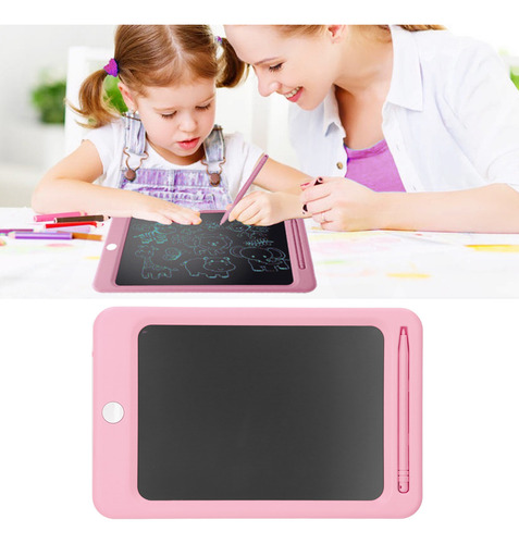 Bloc De Dibujo Para Niños, Tableta De Escritura Lcd, Protecc